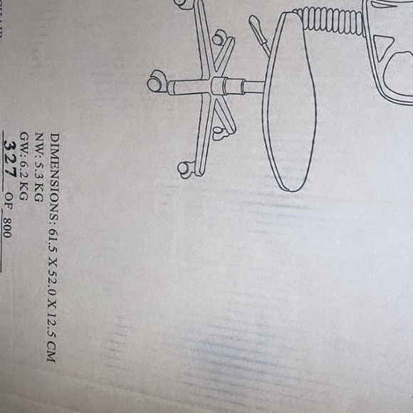 Chair swivel mesh - Picture 2 of 2